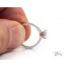 Диамантен Годежен Пръстен 18К Бяло Злато със Сертификат IGI  Bloom Jewellery